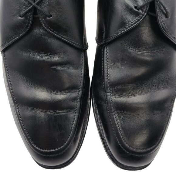 Allen Edmonds Slayton Men\'s size 10.5D Black Leather Derby Oxfords Dress Shoes main image 8